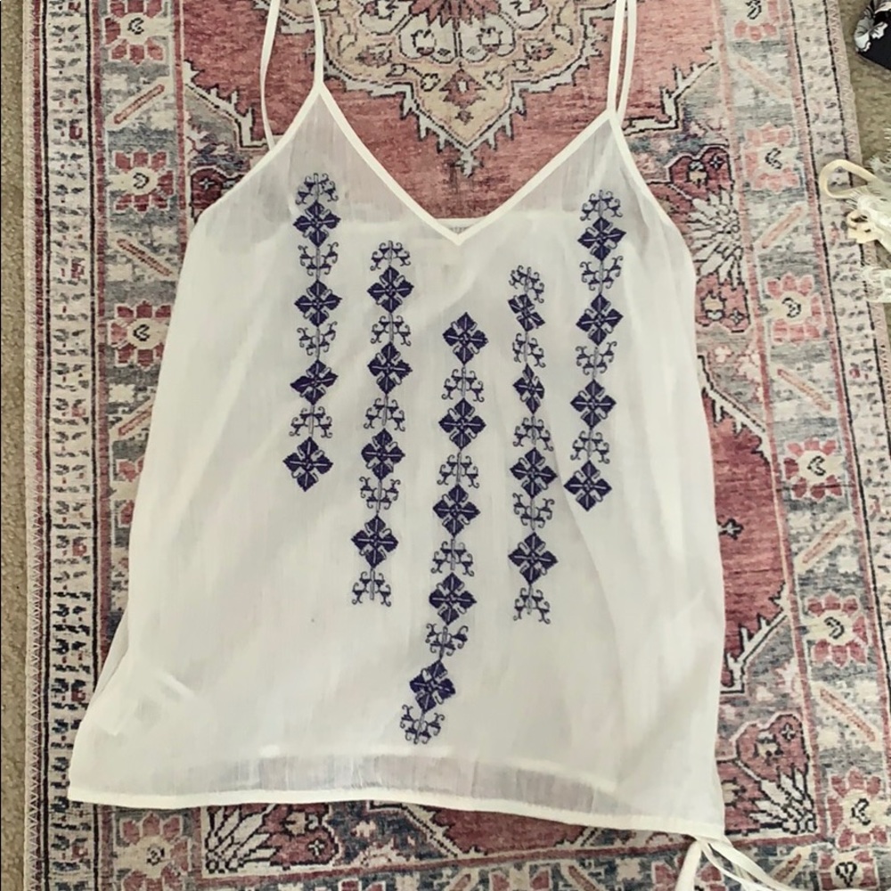 The loft tank top blouse